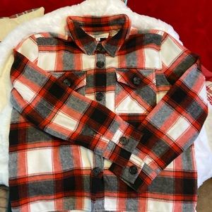 Flannel Shacket Steve Madden Jacket sz. L